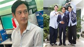 陳子強、周詠軒、巫宗翰出席大愛劇《宇宙的源頭就是愛》卡司發佈會。（圖／記者趙于瑩攝影）