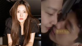 金賽綸、金秀賢。（圖／翻攝自韓網、金賽綸IG）