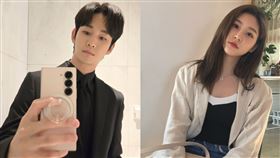 金賽綸、金秀賢。（圖／翻攝自金秀賢、金賽綸IG）