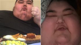 胖到眼睛睜不開、下不了床　24歲網紅「暴食吃播」不幸逝世（組合圖／翻攝自YouTube-Efecan Kültür mukbang頻道,IG＠efecankultur6）