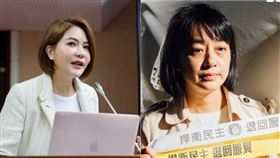 ▲陳菁徽、王婉諭。（組合圖／翻攝自陳菁徽臉書、記者楊士誼攝影）
