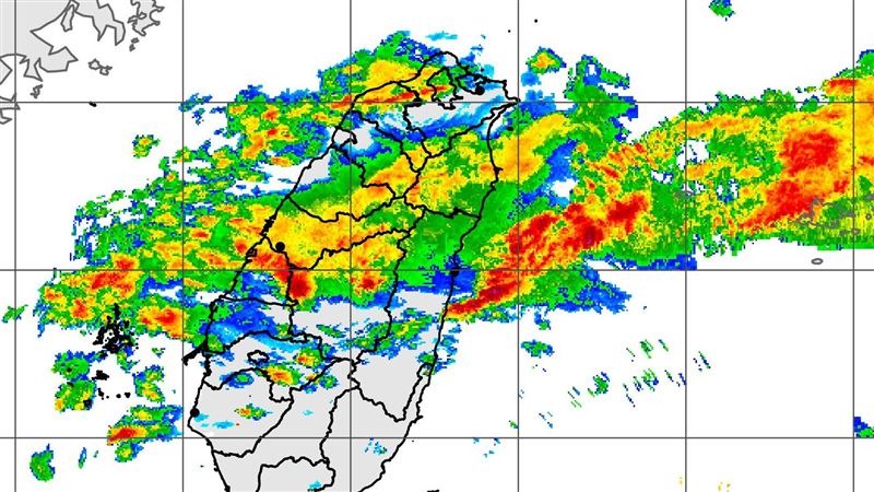 新／13縣市午後大雨特報　半個台灣逃不了