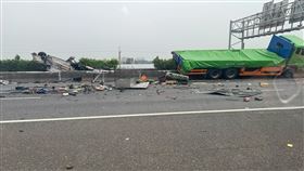 車禍,水上路段,嘉義縣,國道一號