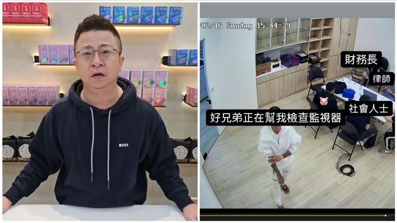過去曾與鳳梨有過糾紛的疲老闆一度被認為是幕後藏鏡人，他回應去私下誤會說開便沒事了。（圖／翻攝畫面）