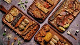 ▲台中串燒店《準烤生 BBQ Examinee》（圖/Medick Marketing Ltd.提供）