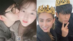 金秀賢、金賽綸；周杰倫、昆凌。（圖／翻攝自YT《橫豎研究所》、昆凌IG）