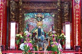 ▲岳王神像。（圖／翻攝自台南市仁德區岳王廟粉絲專頁）