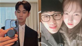 金秀賢、金賽綸。（圖／翻攝自金秀賢IG、《橫豎研究所》YouTube）