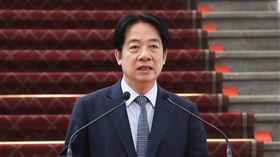 賴總統國安高層會議後發表談話（2）「國安高層會議會後記者會」13日在總統府敞廳舉行，總統賴清德（圖）親上火線發表談話，並回應媒體提問。中央社記者謝佳璋攝  114年3月13日