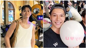 梁瀚名、Andy。（圖／翻攝自臉書）