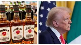 美國對進口鋼鋁產品開始課徵25%關稅，歐盟立刻反制，要對美國波本威士忌課徵50%關稅。（示意圖／達志／美聯社）