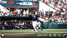 ▲托瑞斯（Gleyber Torres）炸裂前東家洋基。（圖／翻攝自老虎推特）