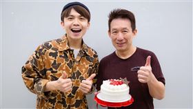 黃豪平突現身替郭子乾慶生。（圖／NOWnews提供）