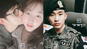 金秀賢認愛金賽綸。（圖／翻攝自韓網）