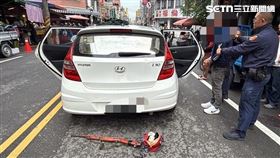 東勢,開槍,通緝犯,衝撞,台中,槍響（圖／翻攝畫面）