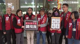 ▲彰化三選區罷免謝衣鳯二階領表