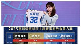 ▲「AI女神」李珠珢加持，富邦悍將2025年會員資格全數完售。（圖／記者劉彥池攝影、富邦悍將球團提供）