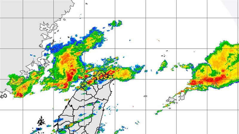 新／大雷雨再炸7縣市2小時　防強陣風冰雹