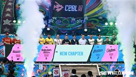 ▲中職36年開季團圓大辦桌，公布新球季口號「新篇章」。（圖／記者劉彥池攝影）