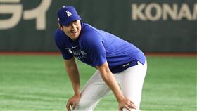 MLB東京開幕戰  大谷翔平認為台灣適合當開賽地美國職棒大聯盟洛杉磯道奇與芝加哥小熊，18、19日於東京巨蛋舉行「東京海外賽」開幕系列賽。兩隊的5名日籍選手與總教練14日被安排出席記者會。大谷答問時表示，「個人認為台灣適合當大聯盟海外戰開賽地」。中央社記者楊明珠東京攝  114年3月14日