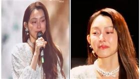 范瑋琪中國開唱時落淚，悼念大S。（翻攝微博）