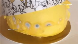 吃蛋糕驚見「發霉圓點」　當事人開箱傻眼