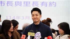 ▲蔣萬安受訪談小內閣改組（圖／台北市政府提供） 