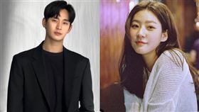 金秀賢、金賽綸。（圖／翻攝自金秀賢、金賽綸IG）