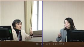 內政部長劉世芳 國民黨立委許宇甄。（圖／翻攝立法院IVOD）