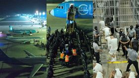 ▲美國一年付2億元！送238名黑幫到「世界最恐怖監獄」　震撼場面如電影。（圖／翻攝自薩爾瓦多總統布格磊X平台 @nayibbukele）