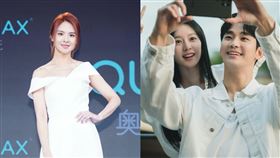 郭靜金秀賢（圖／記者趙于瑩攝影、So-net提供）