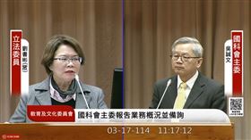 新科白委質詢出包！晶片「奈米」說成「米」　專家搖頭：資料也錯誤百出。民眾黨不分區立委、東吳大學政治系教授劉書彬。（圖／翻攝自國會頻道）