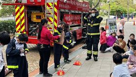 防火,防災,中華分隊,高雄市消防局,宣導,龍華國小