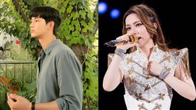 鄧紫棋、金秀賢（圖／翻攝自微博）