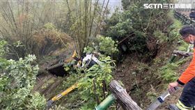 工安,整地,意外,工人,命危,南投,名間（圖／翻攝畫面）