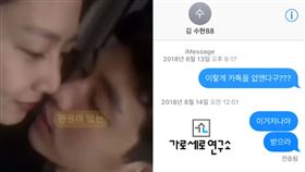 金秀賢、金賽綸、橫豎研究所。（圖／翻攝自韓網、《橫豎研究所》YouTube）