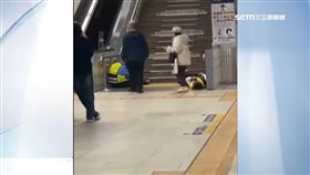 保全.嚮導攙扶酒醉台鐵員工 3人全摔下樓梯