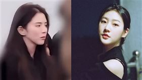 ▲韓韶禧；金賽綸（圖／翻攝自微博）