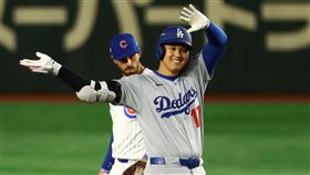 ▲大谷翔平坦言回日本打開幕戰有些緊張。（圖／路透社／達志影像）