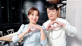 翁立友邀請唐儷（左）合作。（圖／豪記唱片提供）