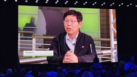 鴻海董事長劉揚偉親自出席GTC大會鴻海董事長劉揚偉（圖）出席2025 GTC大會，登上大會官方Live節目，與來賓共同採討AI技術與趨勢發展，在輝達執行長黃仁勳專題演說登場前預先暖場。中央社記者曾仁凱攝  114年3月19日