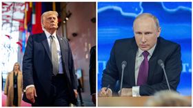 ▲川普和普丁18日就烏克蘭問題進行2個小時的通話。（圖／翻攝自白宮官方X平台、Pixabay）