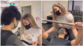 日本,教練,訓練,學員,身體,事業線,運動,健身,性感▲圖片描述。（圖／翻攝自X平台@01_oi00）