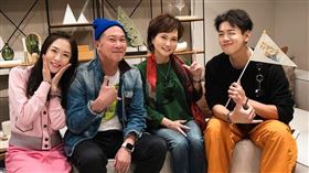 禾浩辰（右起）率領沈春華、黃仲崑與楊千霈同遊。（圖／台灣大哥大MyVideo提供）