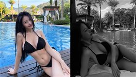 蔡瑞雪分享渡假辣照，引發暴動。（圖／翻攝自IG）
