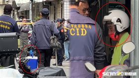 張介宗今日二次重返凶宅，態度一派輕鬆。（圖／記者簡榮良攝影）