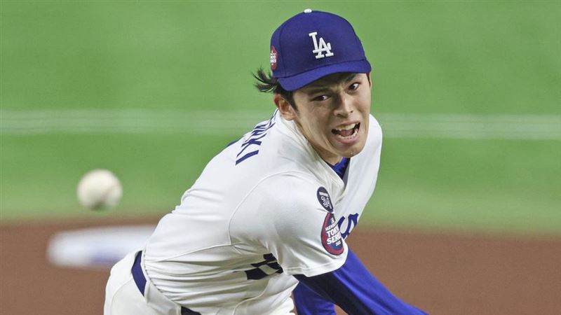 佐佐木朗希MLB初先發　首K就賞給鈴木誠也
