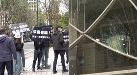 茶農蛋洗郭董住家大樓(組合圖)