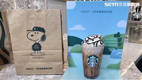 星巴克,史努比(記者 賴俊佑 攝影)