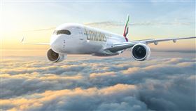 阿聯酋航空拓展A350飛行網絡，新增7大航點。（圖／阿聯酋提供）